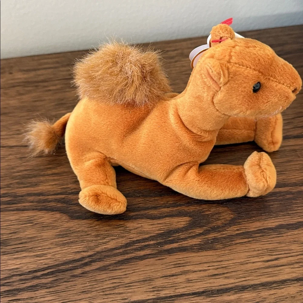2000 TY Beanie Baby‎ Niles the Tan Brown Camel Beanbag Plush Toy Doll
